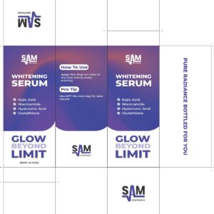 Glow Beyond Limit – Whitening Serum by SAM Ceuticals